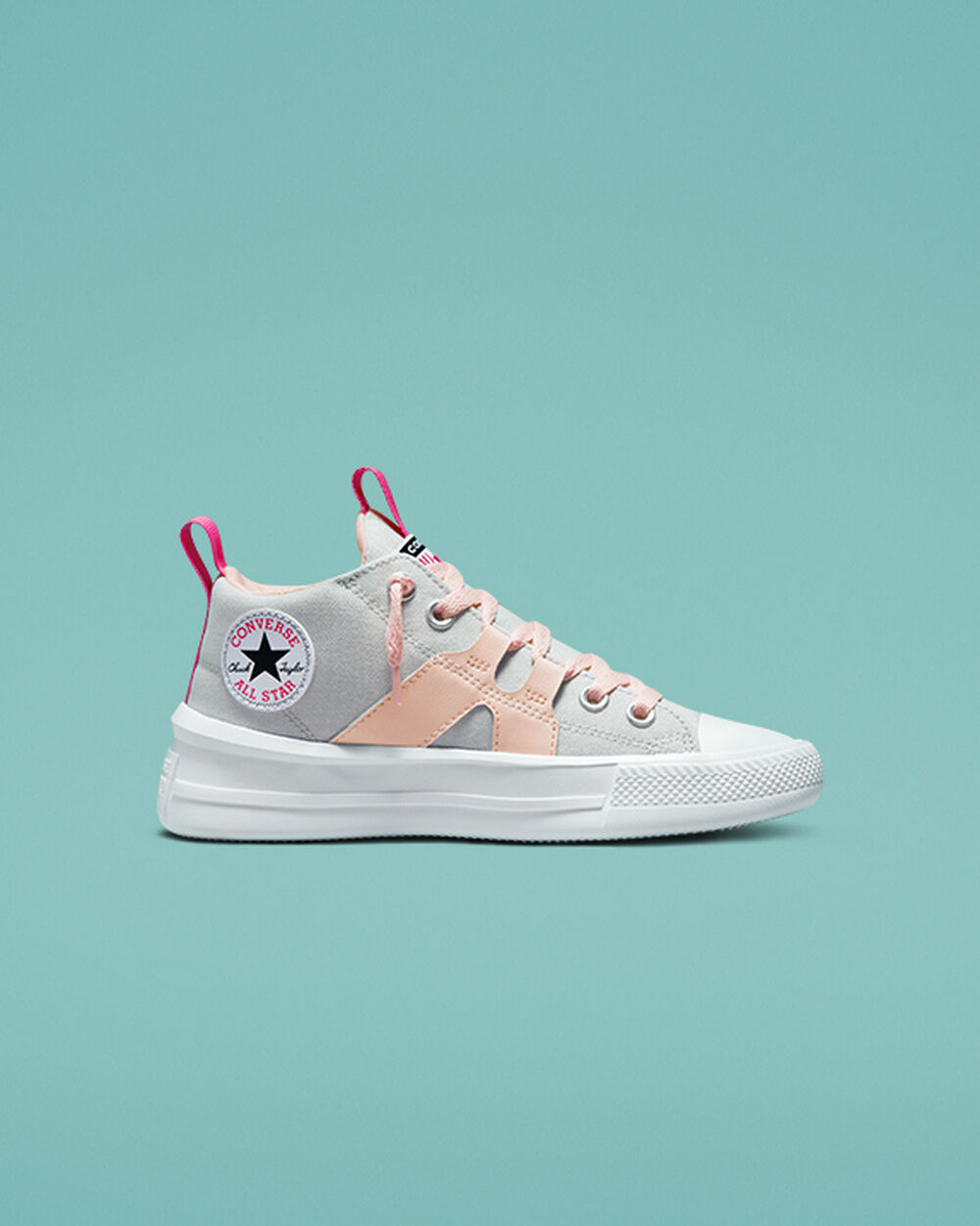 Chuck Taylor All Star Converse Lona Ni o Gris 11.5 Argentina