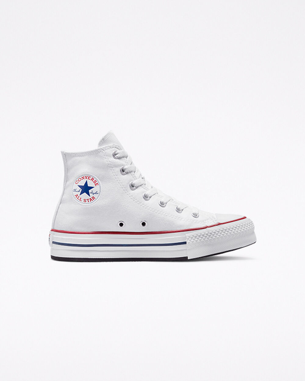 Zapatillas Converse Chuck Taylor All Star Niña Blancas Rojas Oscuro Azul Marino | Argentina-928517