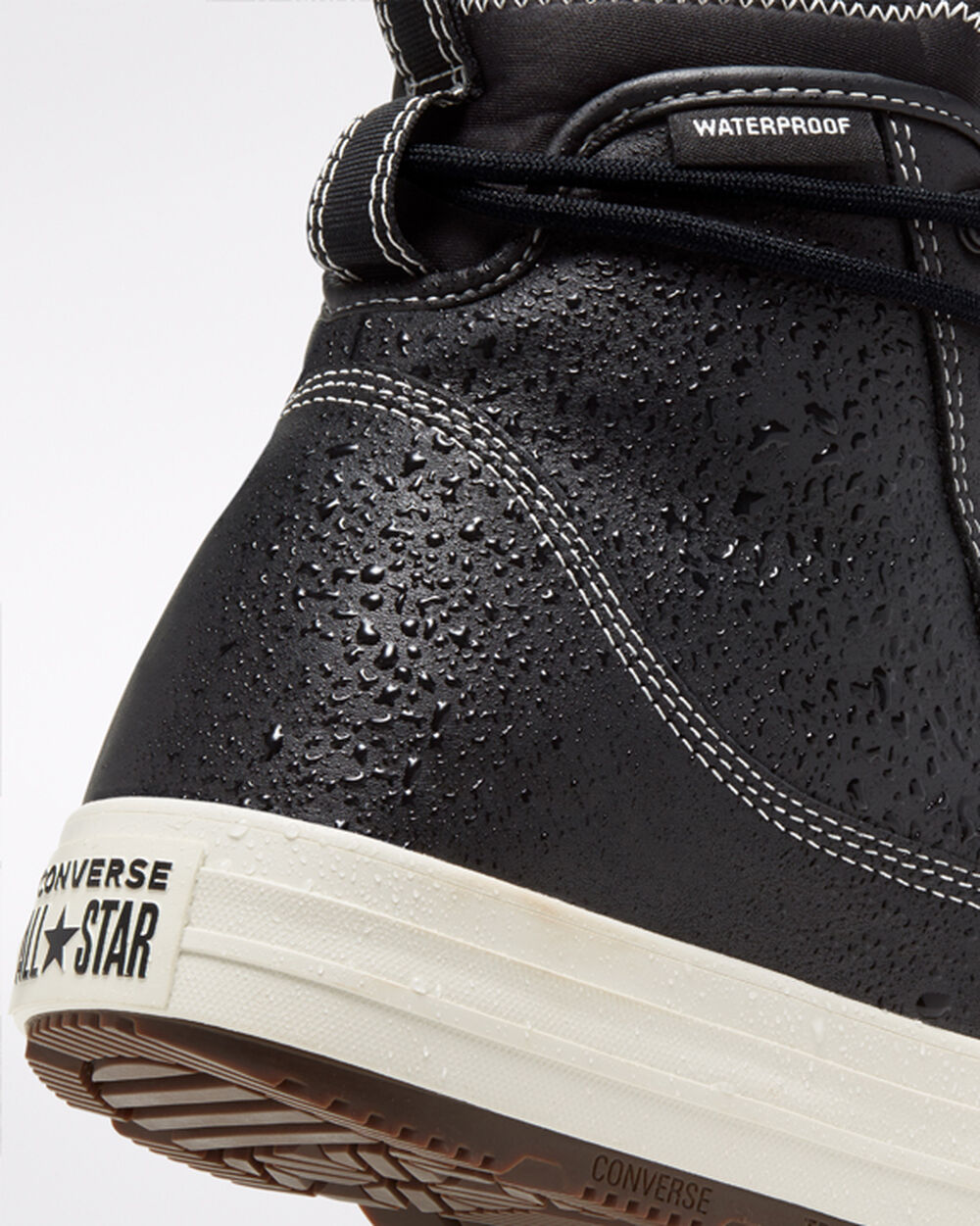 Botas Montaña Converse Chuck Taylor All Star Mujer Negras Blancas | Argentina-620397