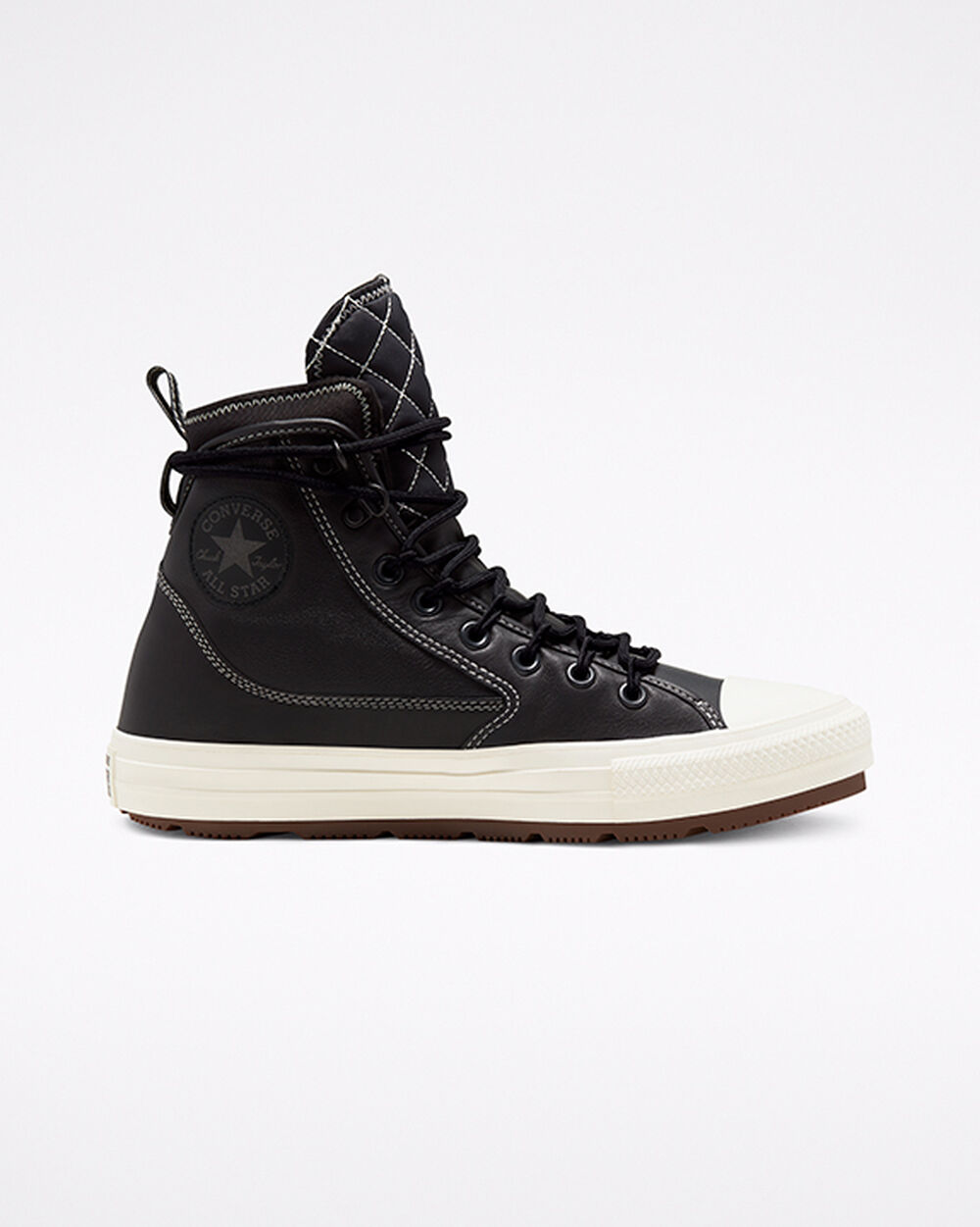 Botas Montaña Converse Chuck Taylor All Star Mujer Negras Blancas | Argentina-620397