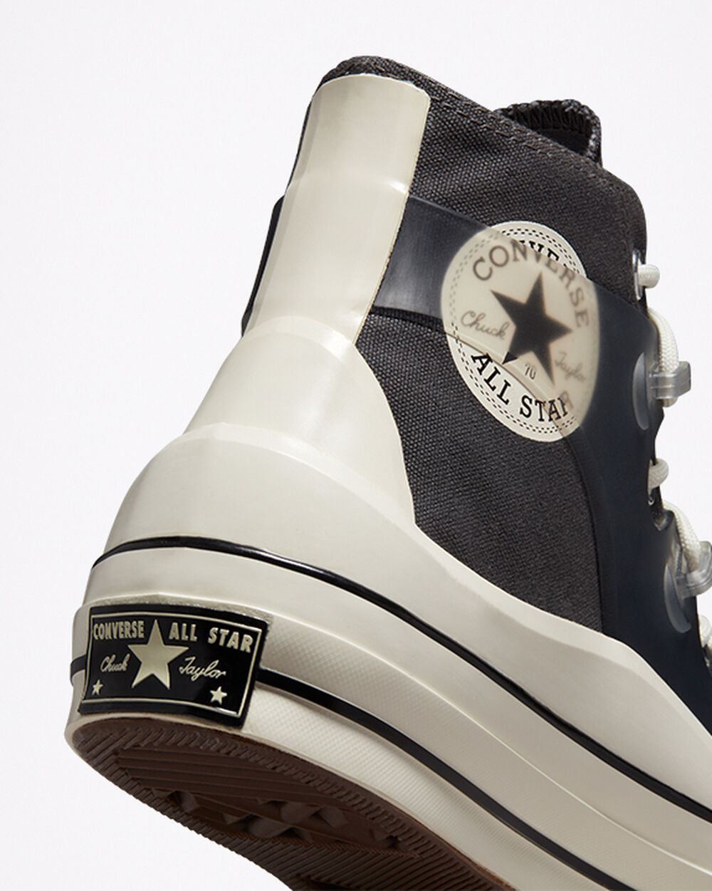 Botas de Invierno Converse Chuck 70 Hombre Negras Blancas | Argentina-76197