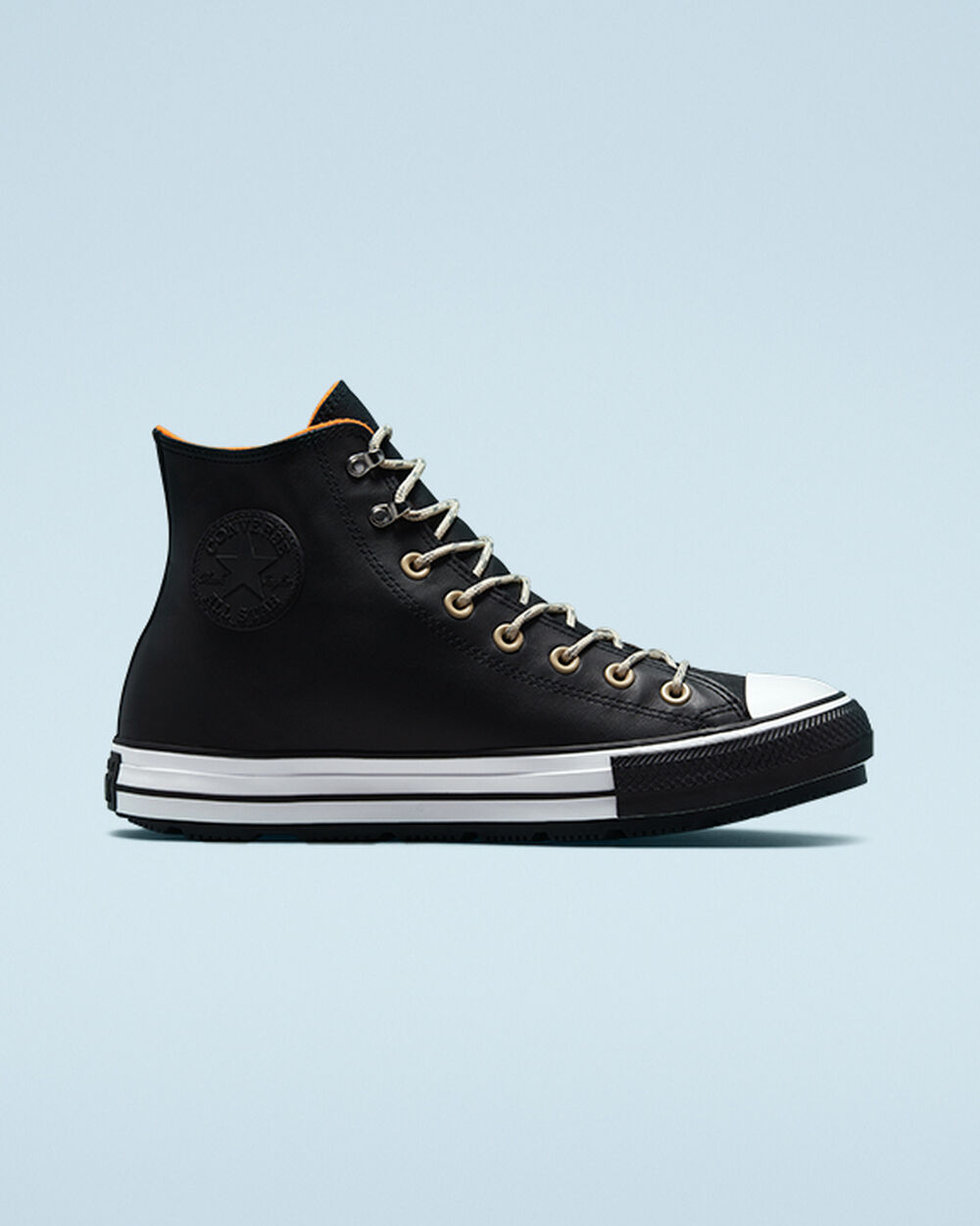Botas de Invierno Converse Chuck Taylor All Star Hombre Negras Blancas Negras | Argentina-581327