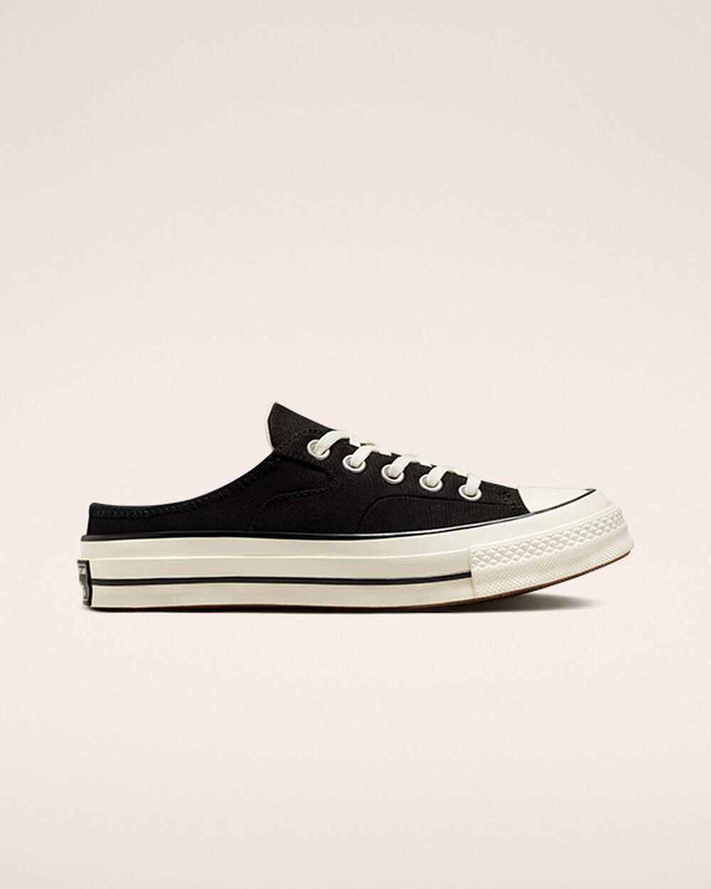 Mule Converse Chuck 70 Hombre Negras Blancas | Argentina-386747