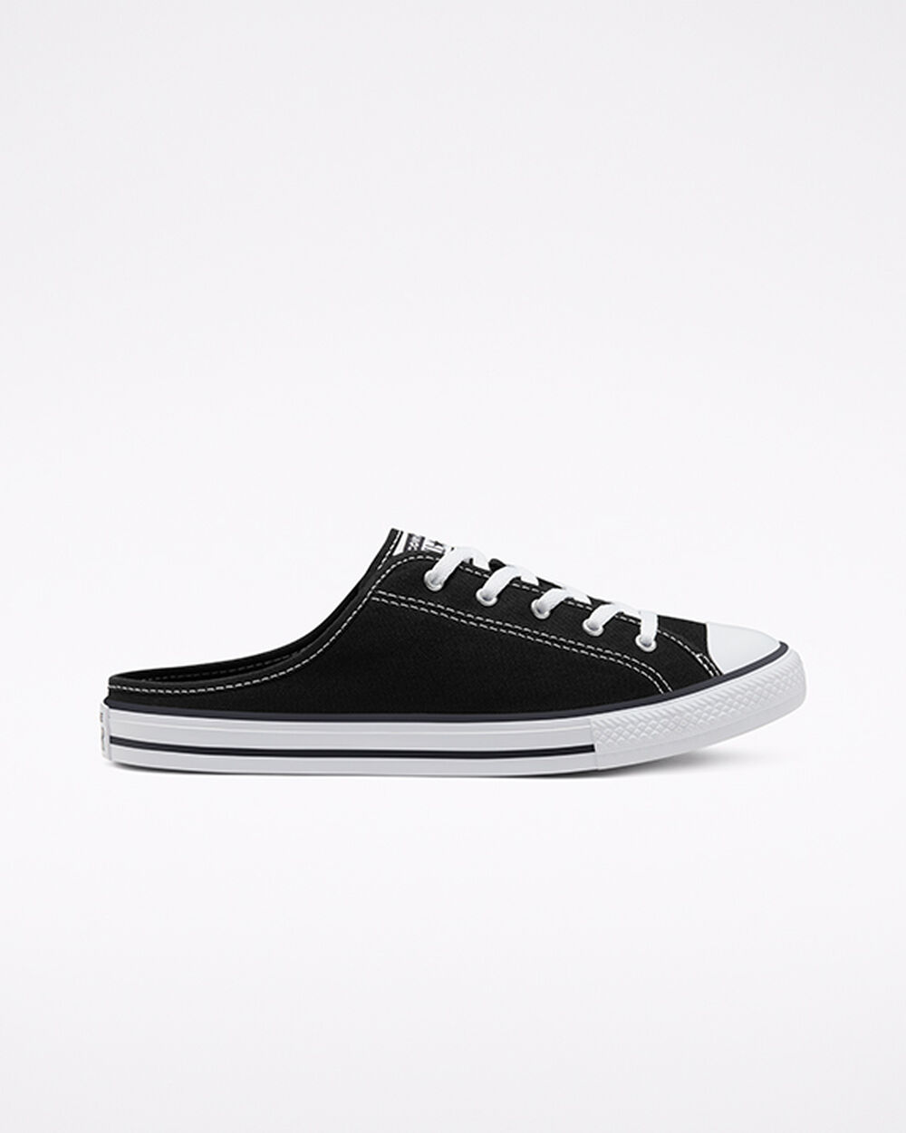 Slip On Converse Chuck Taylor All Star Mujer Negras Blancas | Argentina-31677