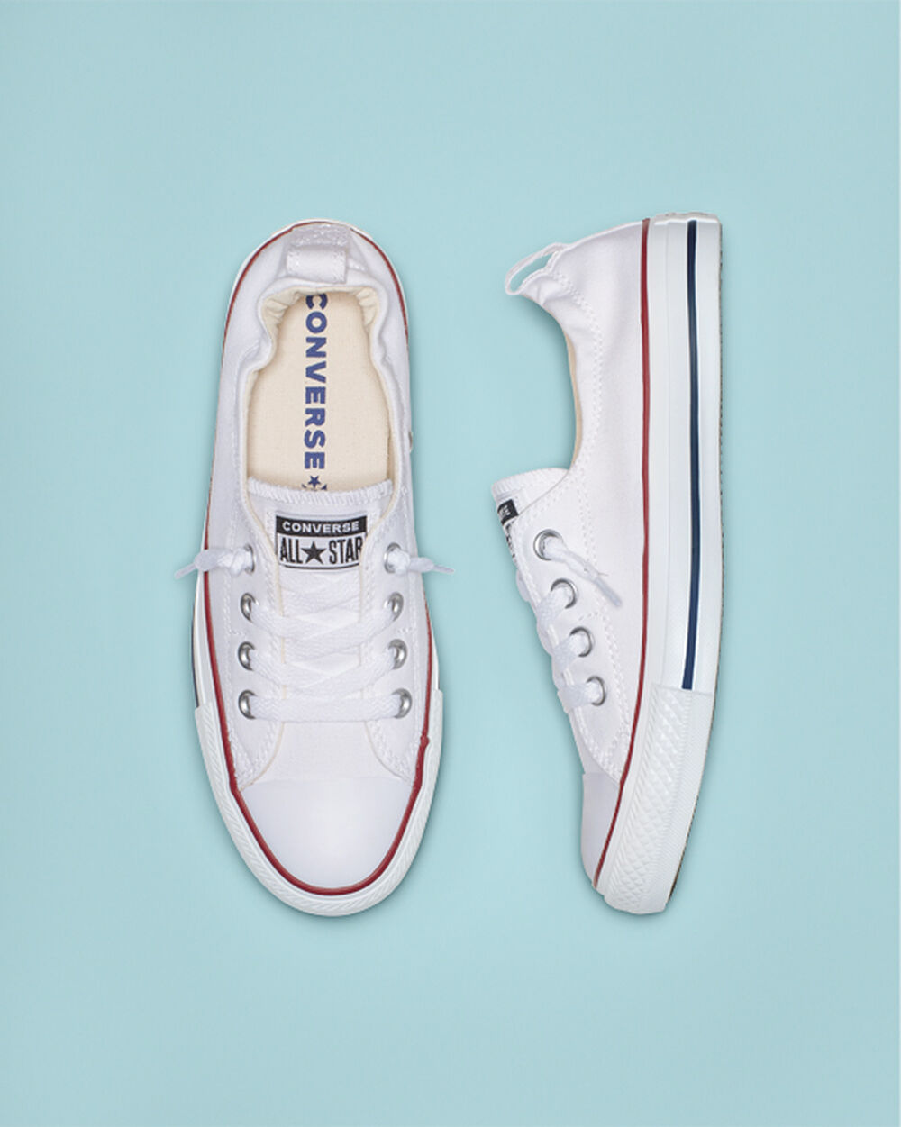Slip On Converse Chuck Taylor All Star Mujer Blancas | Argentina-630297