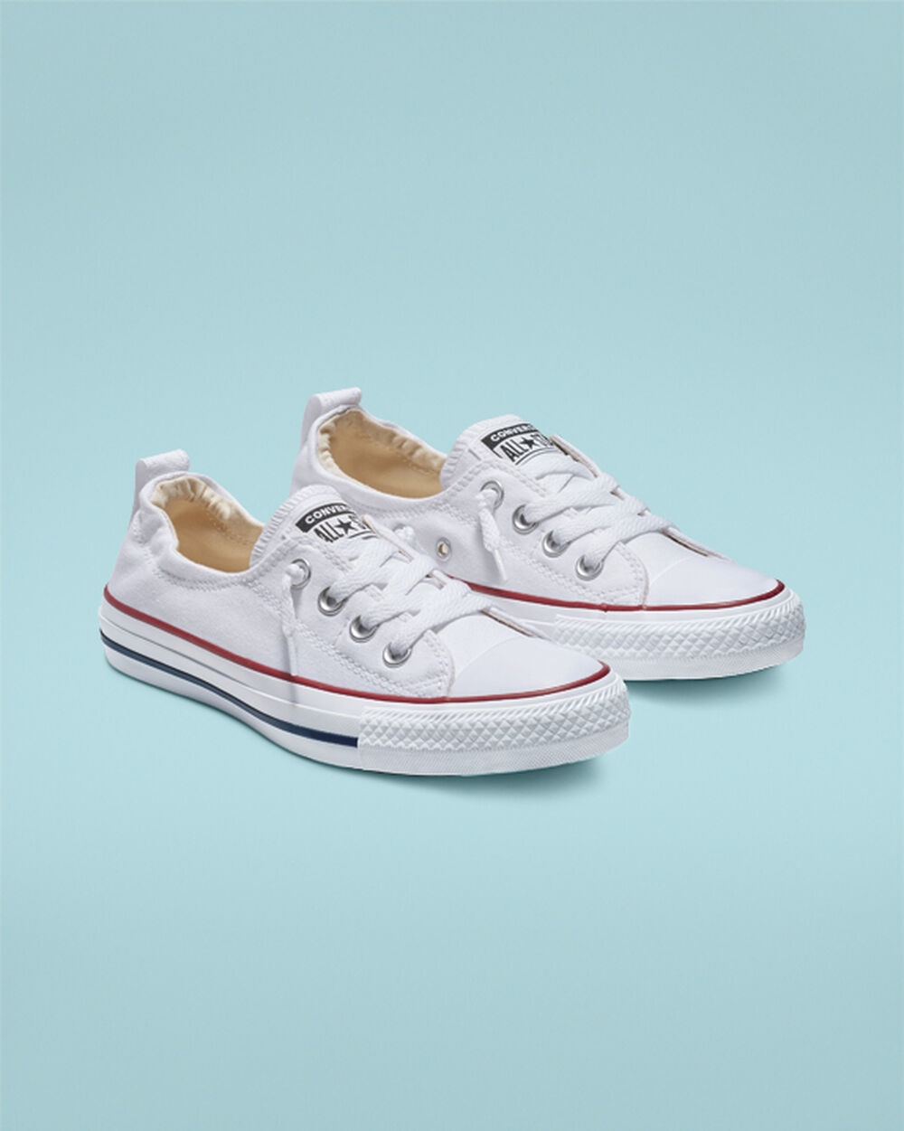 Slip On Converse Chuck Taylor All Star Mujer Blancas | Argentina-630297