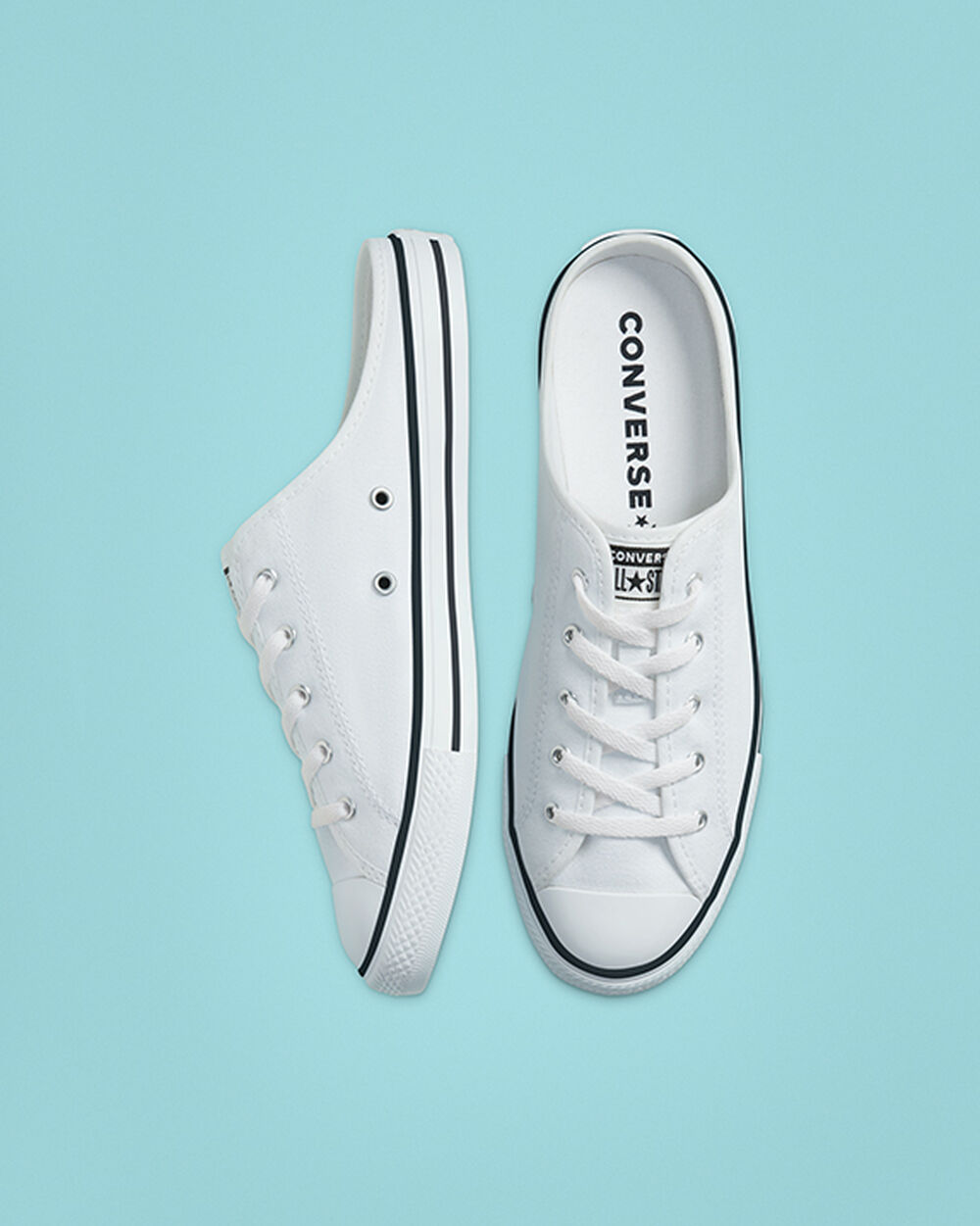 Slip On Converse Chuck Taylor All Star Mujer Blancas Negras | Argentina-809267