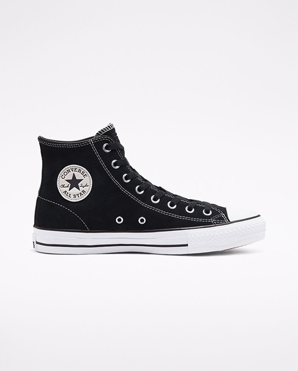Zapatillas Converse CONS Chuck Taylor All Star Pro Hombre Negras Blancas | Argentina-591067