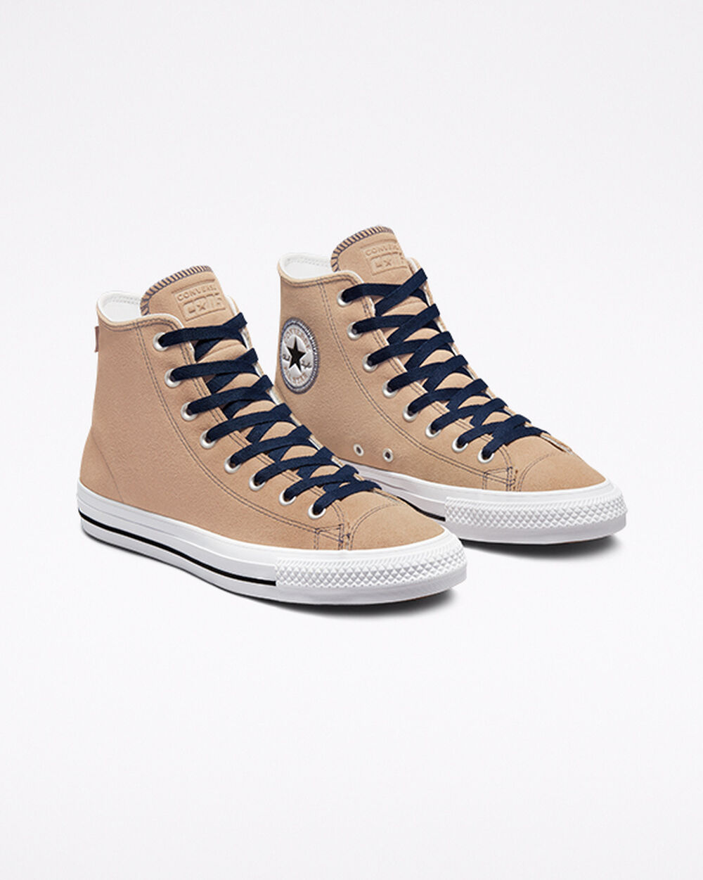 Zapatillas Converse CONS Chuck Taylor All Star Pro Hombre Kaki Negras Blancas | Argentina-863207