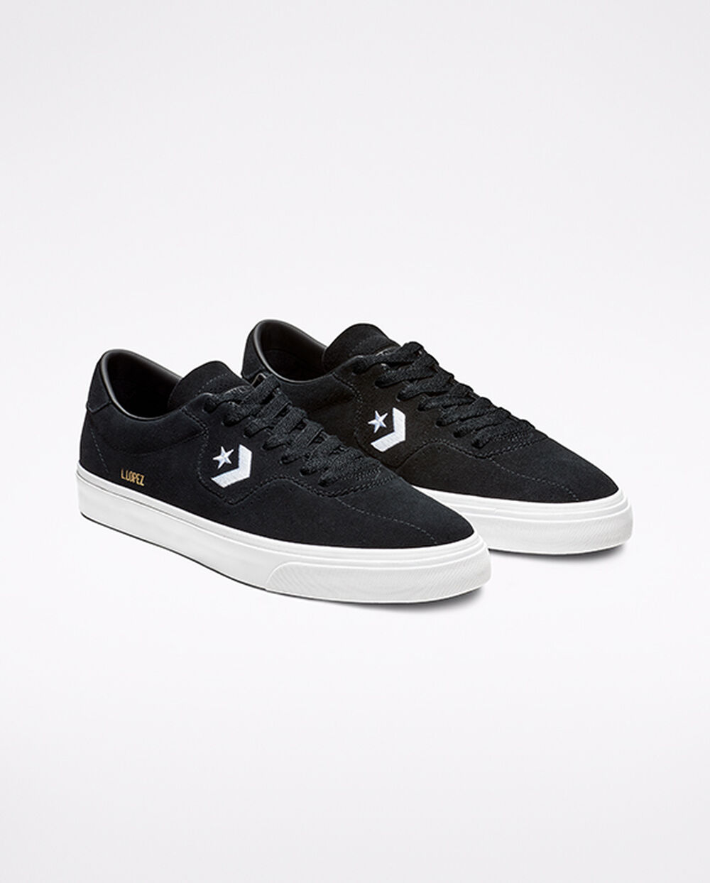 Zapatillas Converse CONS Louie Lopez Pro Hombre Negras Blancas | Argentina-851967