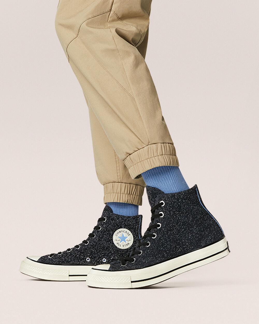 Zapatillas Converse Chuck 70 Hombre Negras Blancas | Argentina-873197