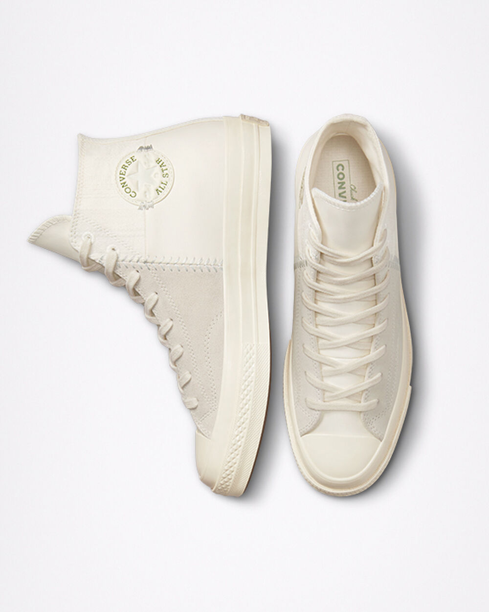 Zapatillas Converse Chuck 70 Mujer Blancas Plateadas Claro | Argentina-653407
