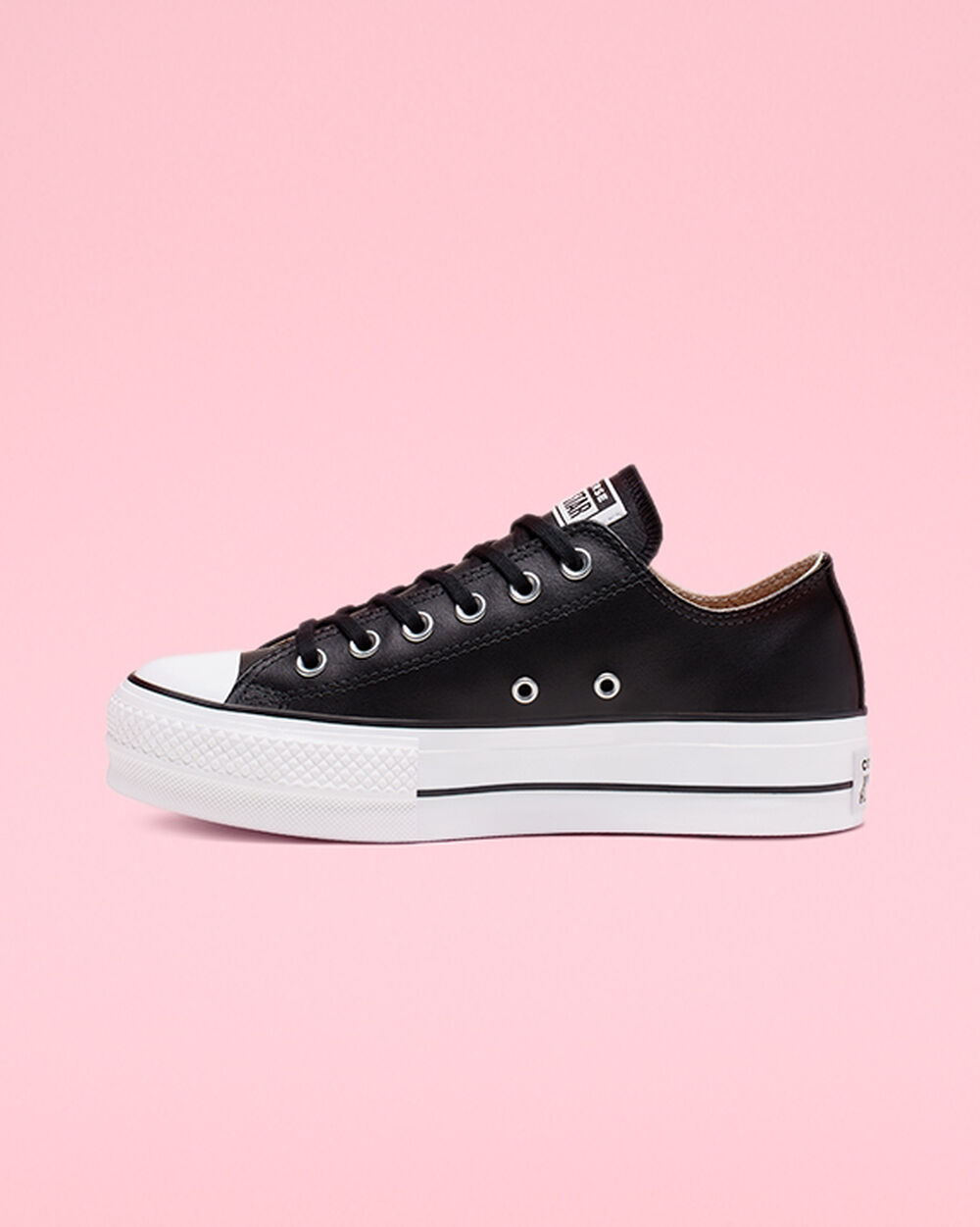 Zapatillas Converse Chuck Taylor All Star Mujer Negras Blancas | Argentina-014297
