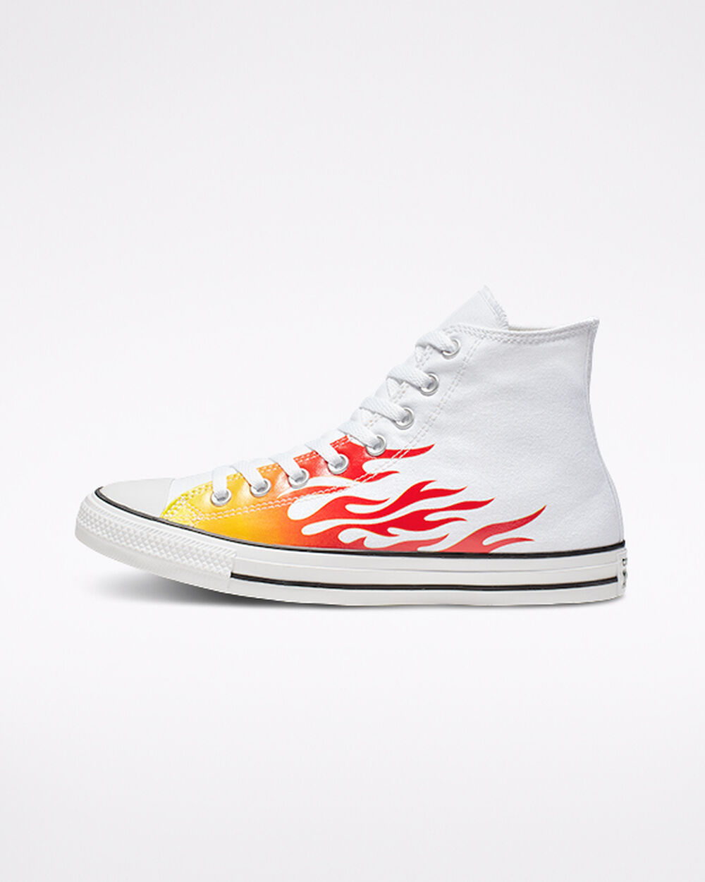 Zapatillas Converse Chuck Taylor All Star Hombre Blancas Rojas Amarillo | Argentina-021677