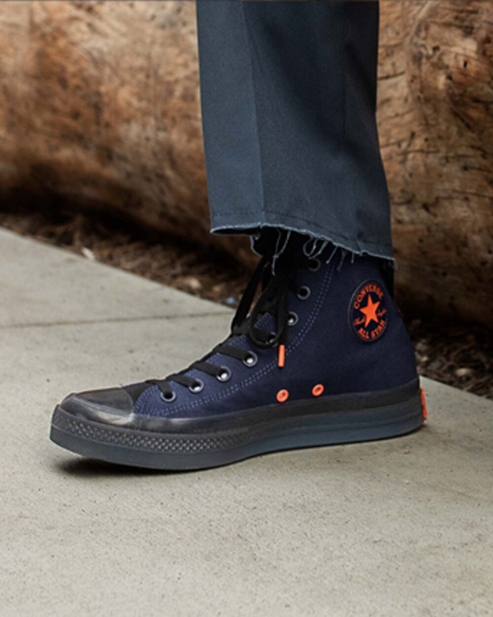 Zapatillas Converse Chuck Taylor All Star CX Hombre Azul Marino Negras Mango | Argentina-023197