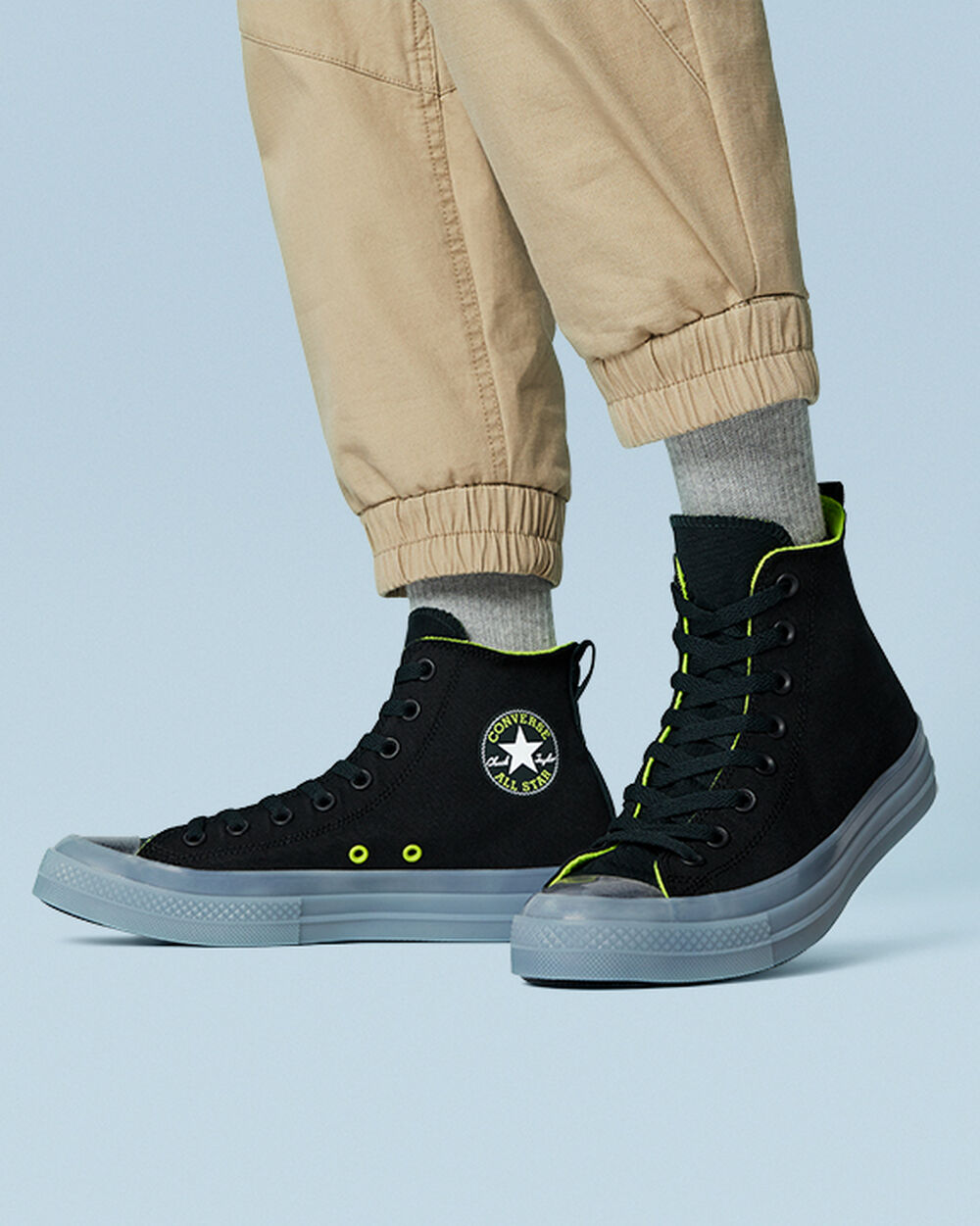 Zapatillas Converse Chuck Taylor All Star CX Hombre Negras Verde Claro | Argentina-028137