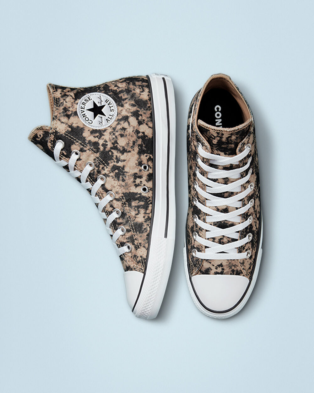 Zapatillas Converse Chuck Taylor All Star Hombre Negras Gris Blancas | Argentina-09757