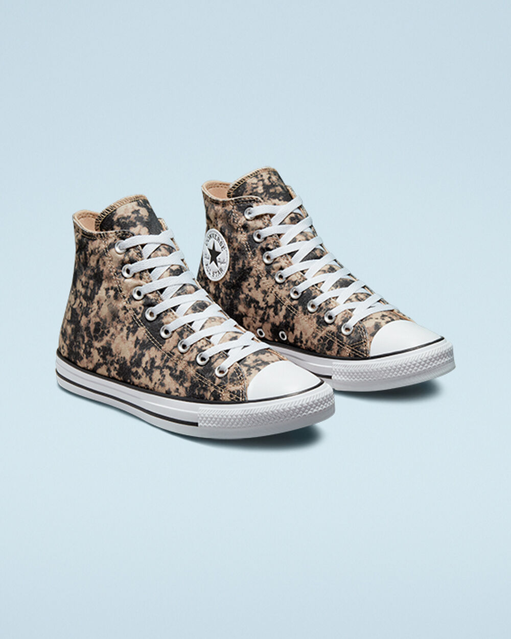 Zapatillas Converse Chuck Taylor All Star Hombre Negras Gris Blancas | Argentina-09757