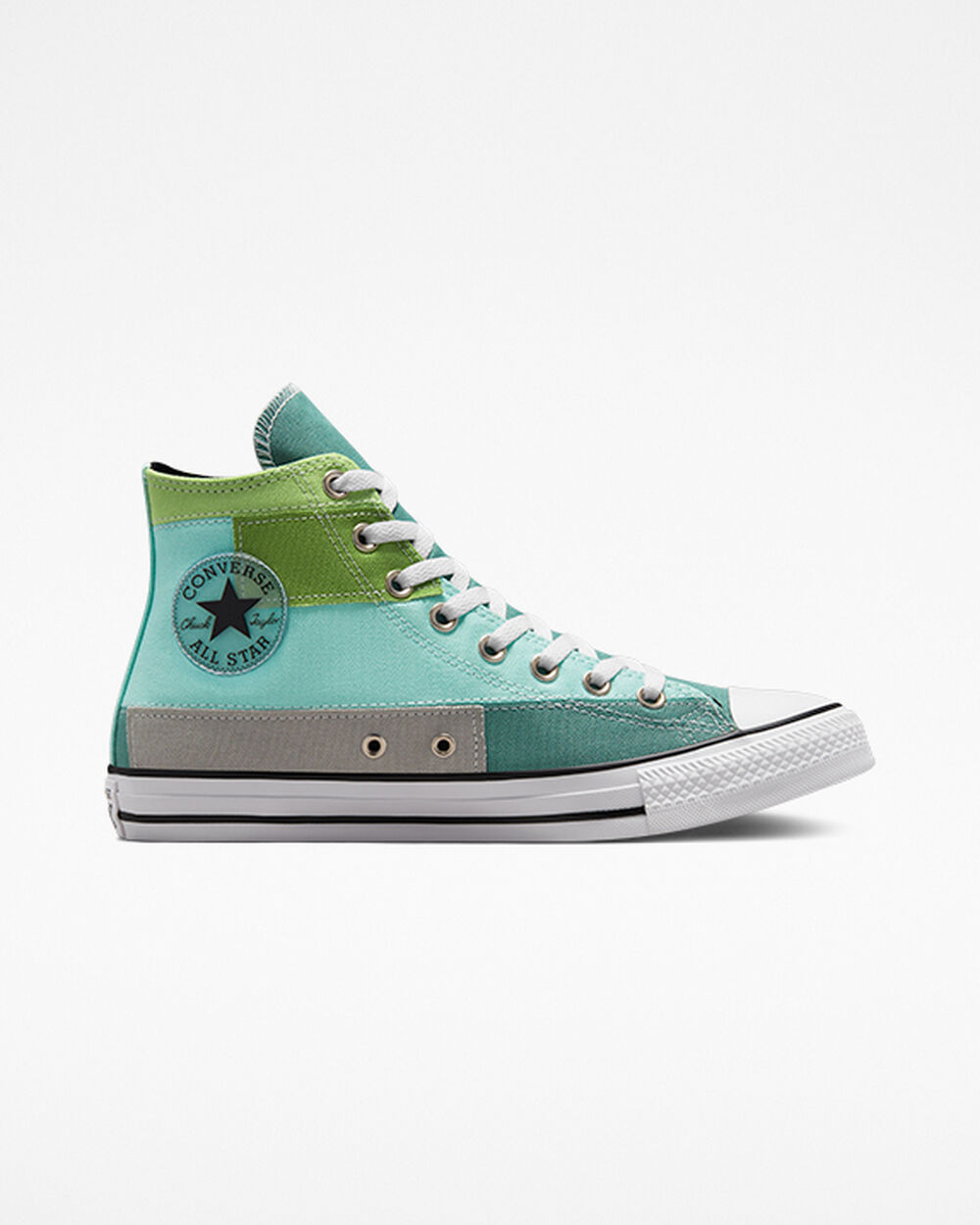 Zapatillas Converse Chuck Taylor All Star Mujer Azules Claro Verde Claro | Argentina-27367