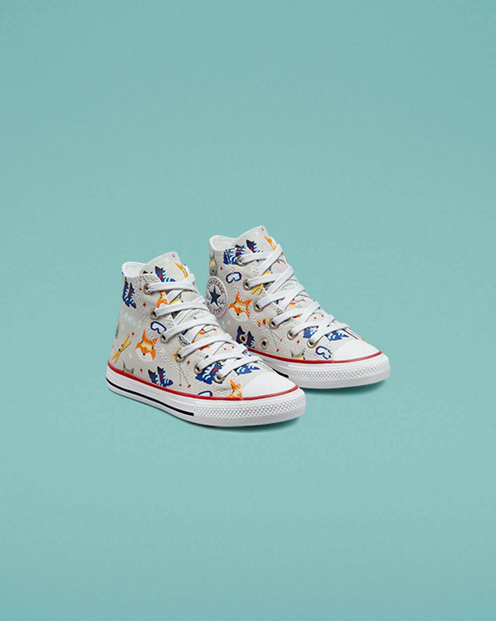 Zapatillas Converse Chuck Taylor All Star Niño Gris Claro Azul Marino | Argentina-30567