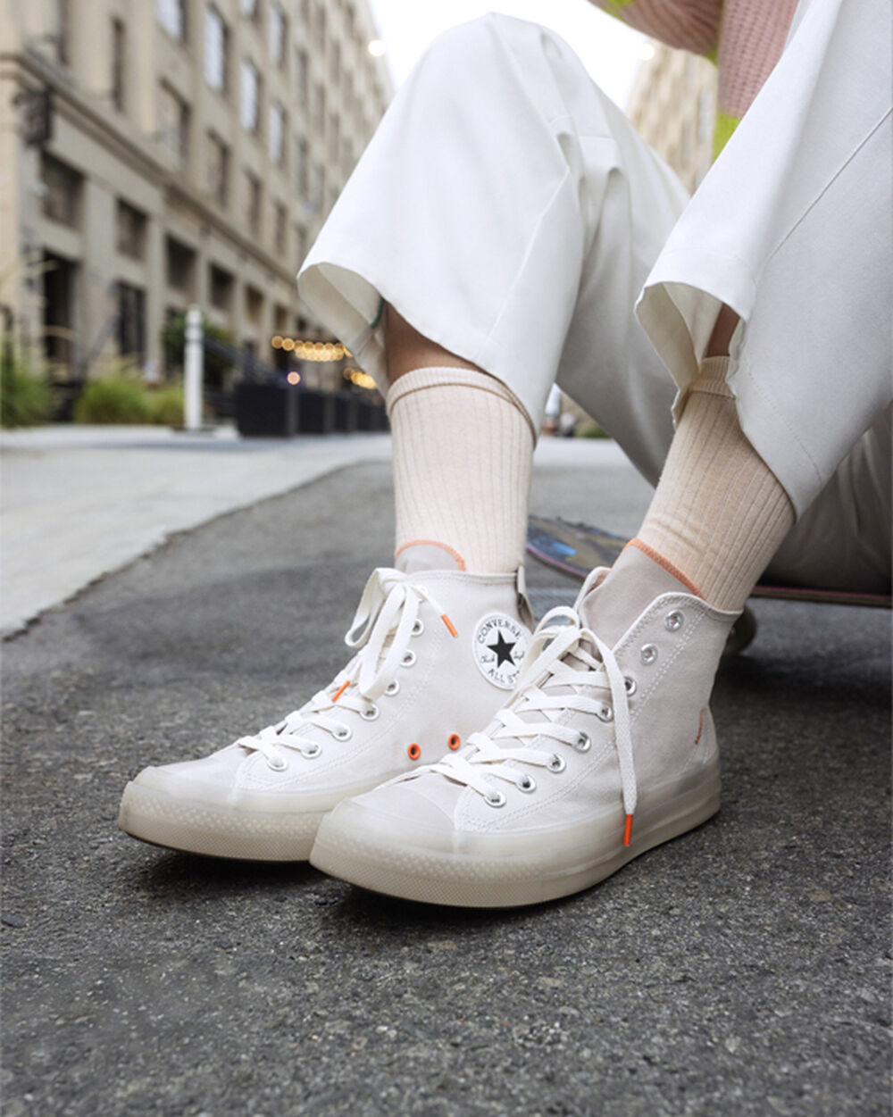 Zapatillas Converse Chuck Taylor All Star CX Mujer Beige Mango | Argentina-364277