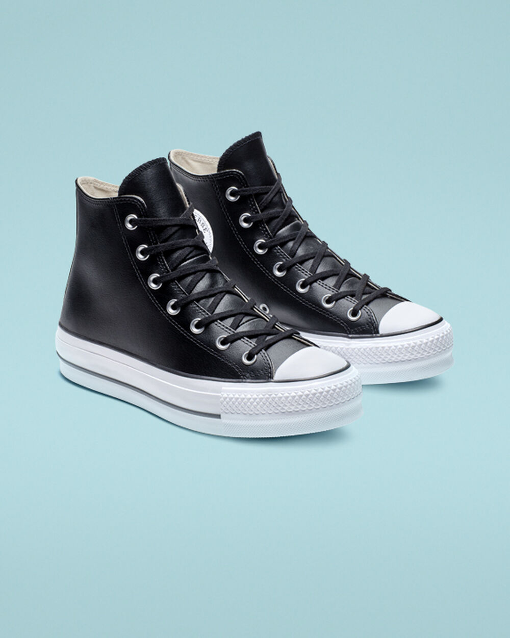 Zapatillas Converse Chuck Taylor All Star Mujer Negras Blancas | Argentina-706157
