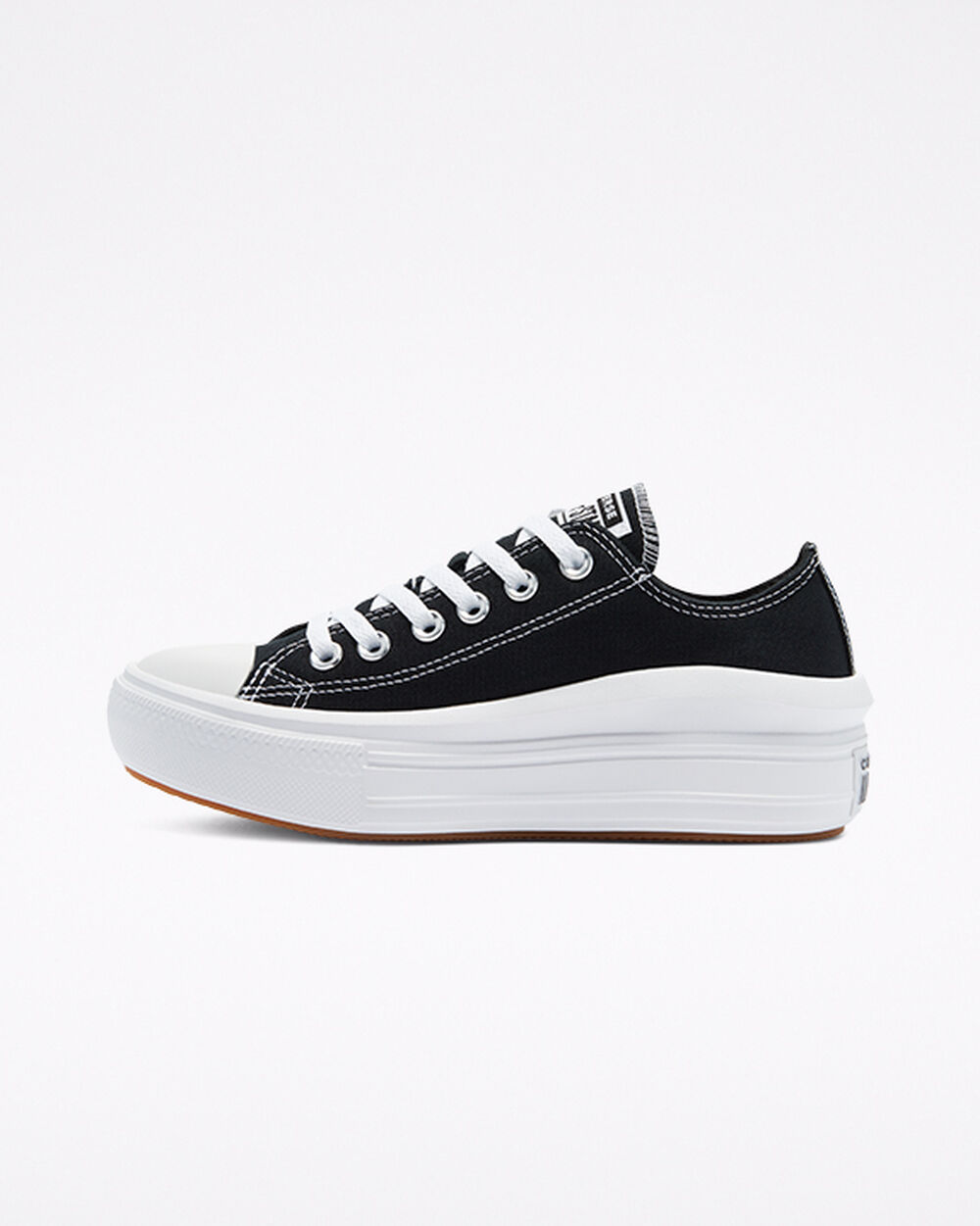 Zapatillas Converse Chuck Taylor All Star Move Mujer Negras Blancas | Argentina-75427