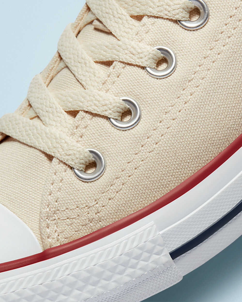 Zapatillas Converse Chuck Taylor All Star Mujer Beige Blancas | Argentina-840927