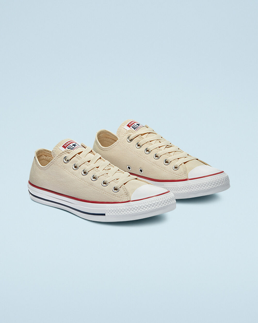 Zapatillas Converse Chuck Taylor All Star Mujer Beige Blancas | Argentina-840927