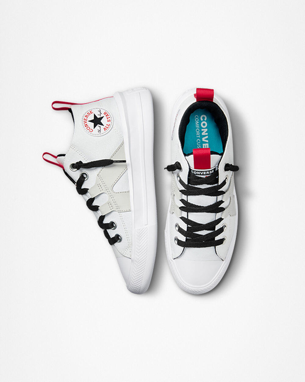 Zapatillas Converse Chuck Taylor All Star Niña Blancas Negras Rojas | Argentina-908577