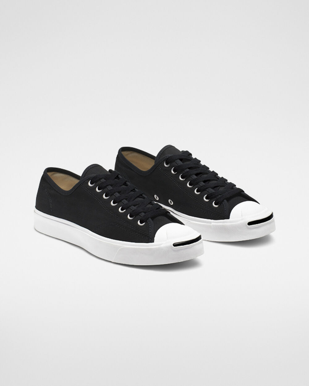 Zapatillas Converse Jack Purcell Hombre Negras Blancas Negras | Argentina-906147