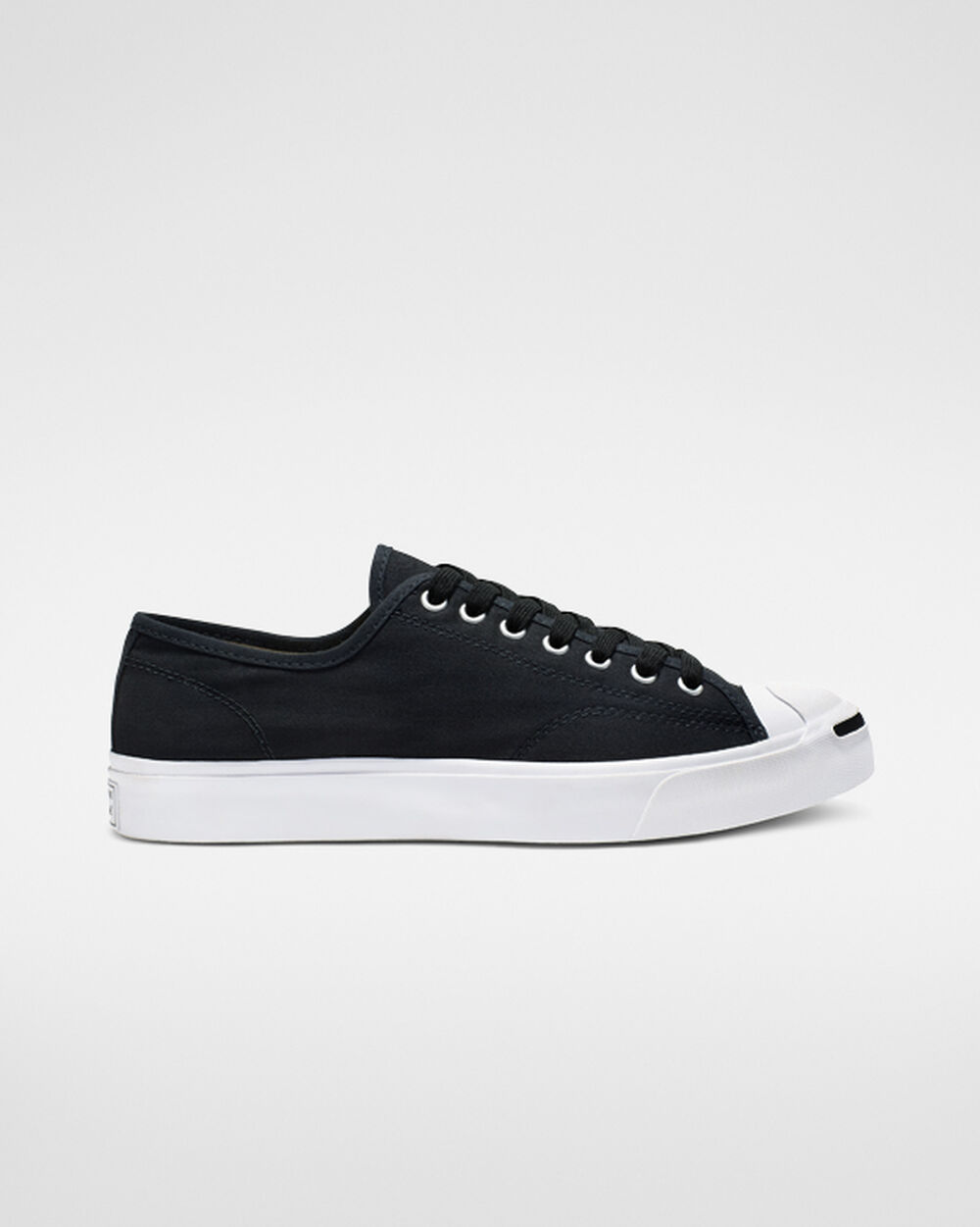 Zapatillas Converse Jack Purcell Hombre Negras Blancas Negras | Argentina-906147
