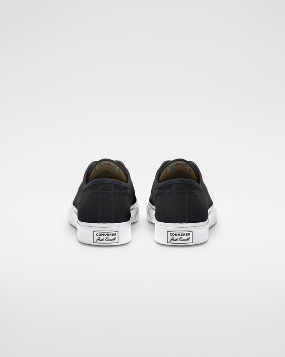 Zapatillas Converse Jack Purcell Mujer Negras Blancas Negras | Argentina-21067