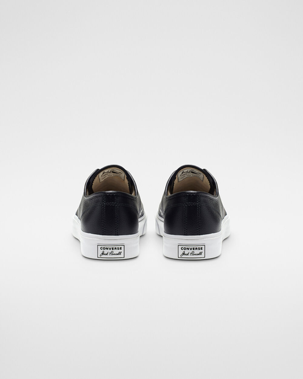 Zapatillas Converse Jack Purcell Mujer Negras Blancas | Argentina-37027