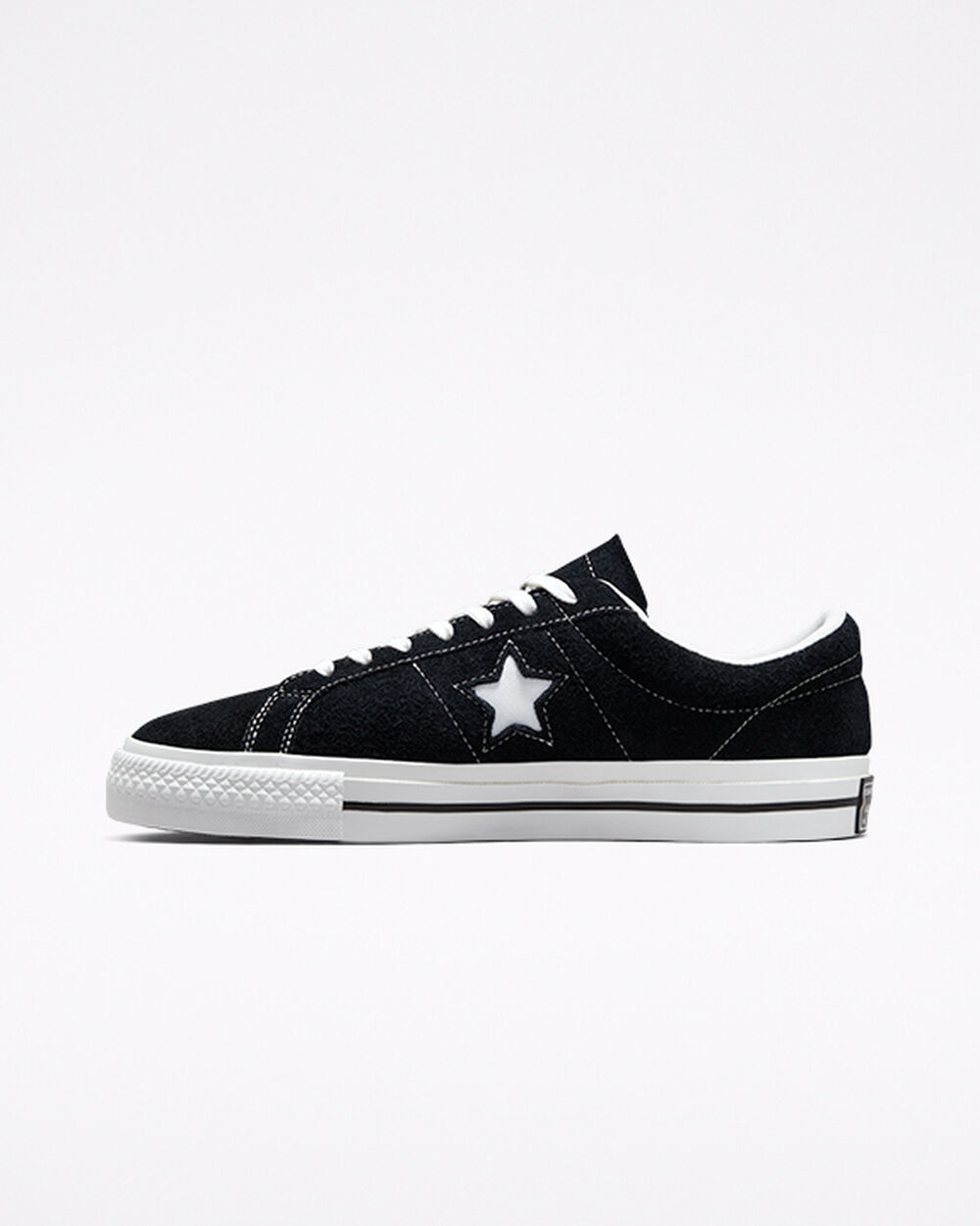 Zapatillas Converse One Star Hombre Negras Blancas | Argentina-138727