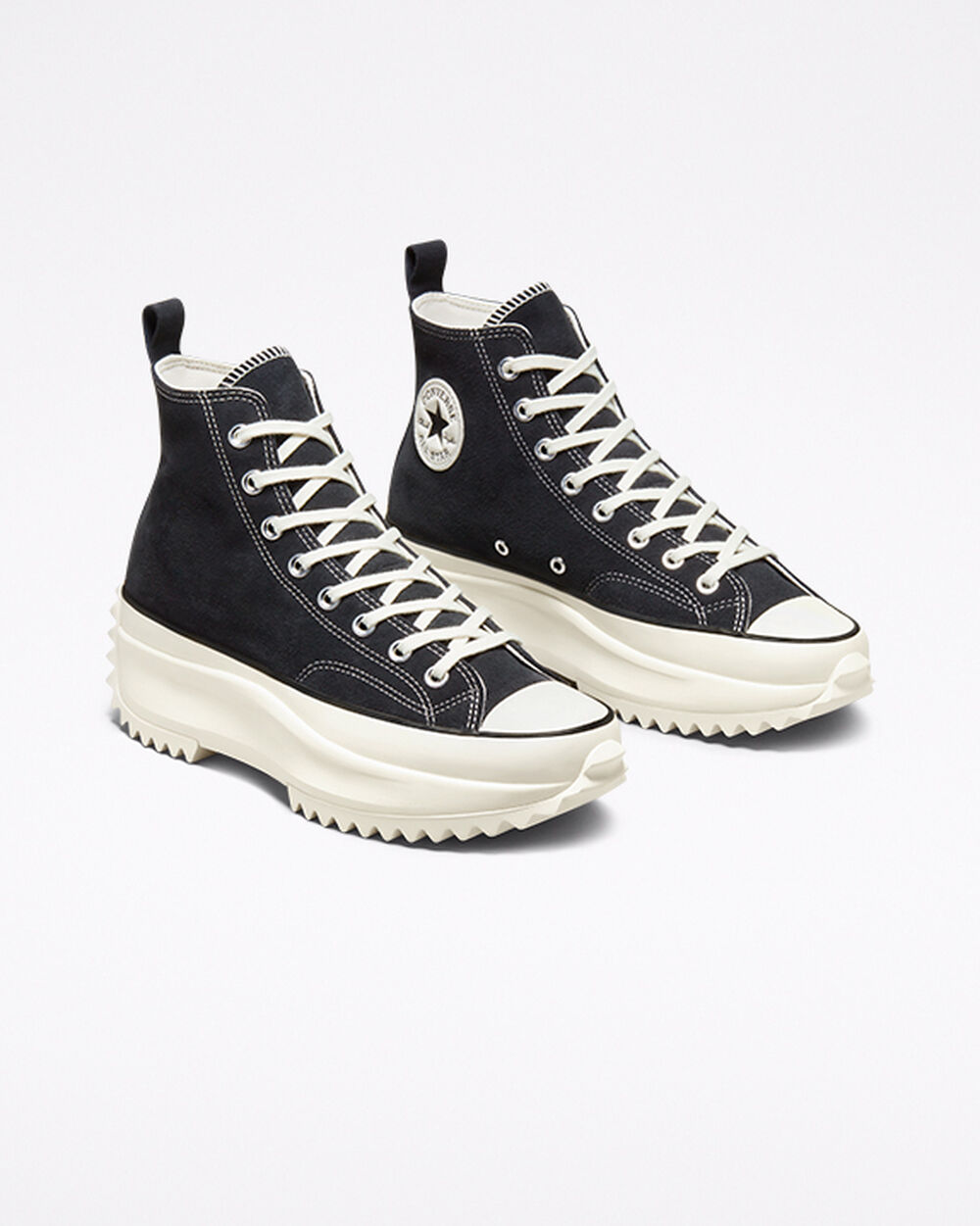 Zapatillas Converse Run Star Hike Mujer Negras Blancas | Argentina-067827