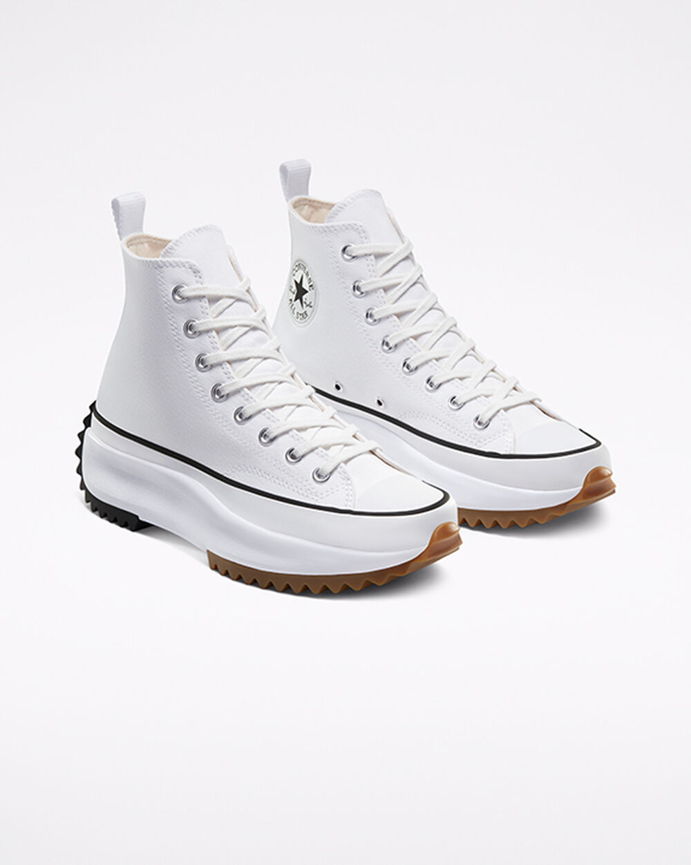 Zapatillas Converse Run Star Hike Mujer Blancas Negras | Argentina-493607