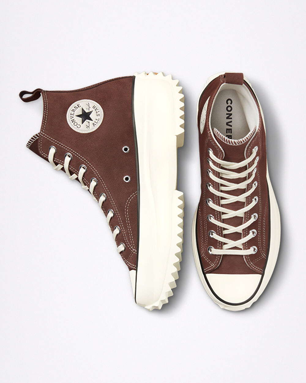 Zapatillas Converse Run Star Hike Mujer Marrones Blancas Negras | Argentina-96127