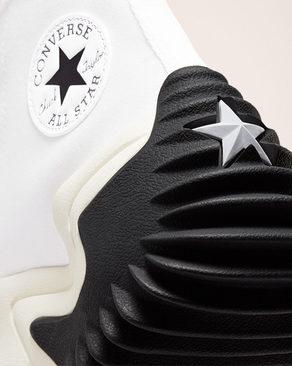 Zapatillas Converse Run Star Motion Mujer Blancas Negras Naranjas | Argentina-76537
