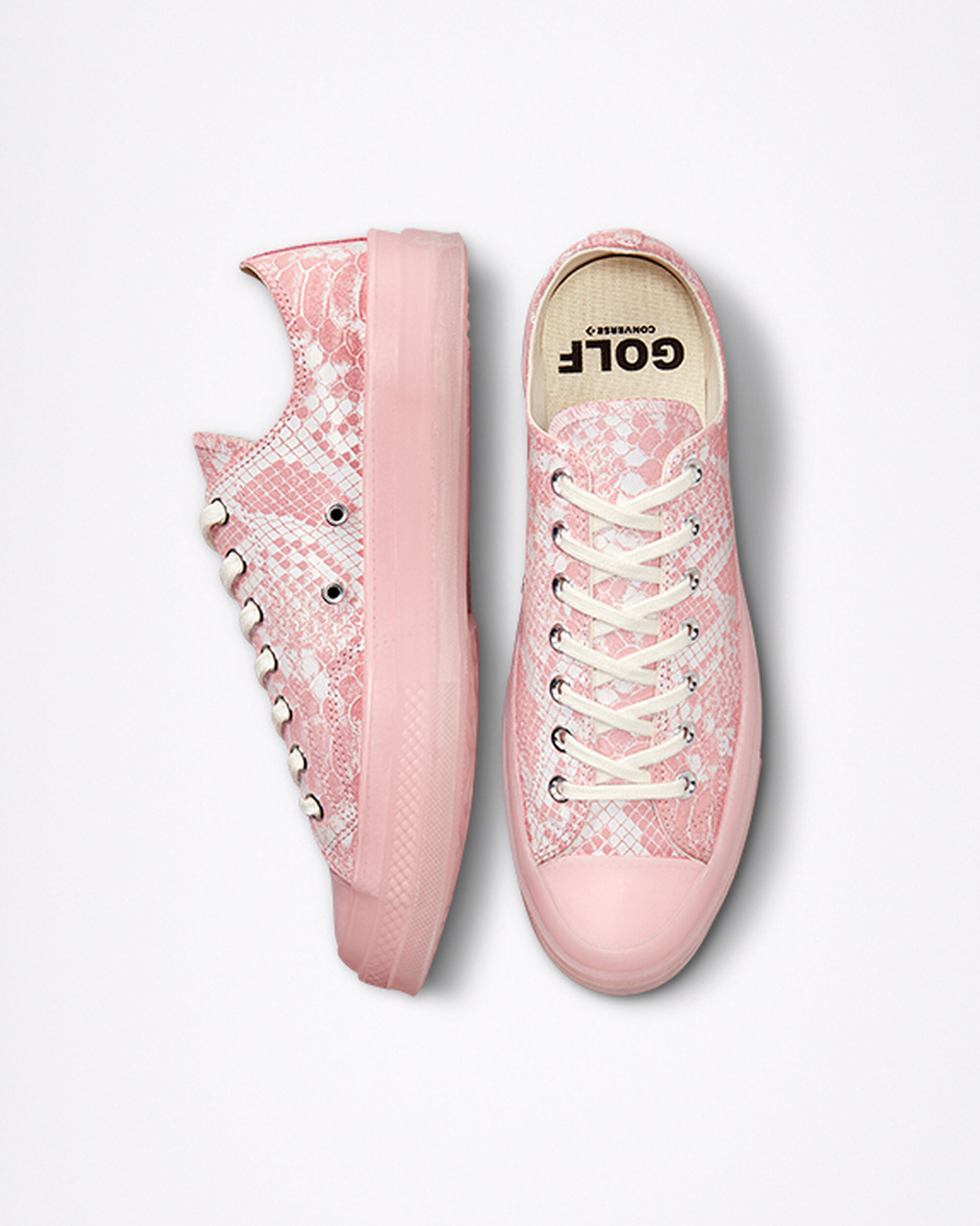 Zapatillas Converse x GOLF WANG Chuck 70 Mujer Rosas Blancas | Argentina-581427